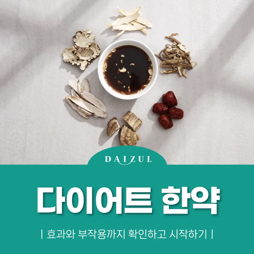 다이어트 한약, 효과와 부작용까지 확인하고 시작하기