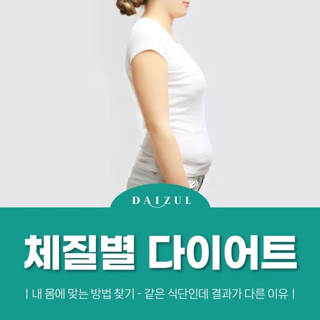 체질별 다이어트, 내 몸에 맞는 방법 찾기 — 같은 식단인데 결과가 다른 이유