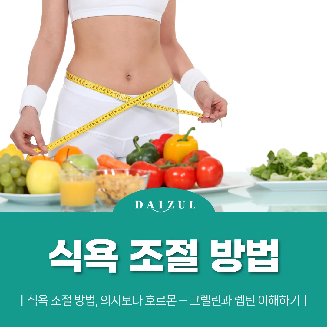 식욕 조절 방법, 의지보다 호르몬 — 그렐린과 렙틴 이해하기